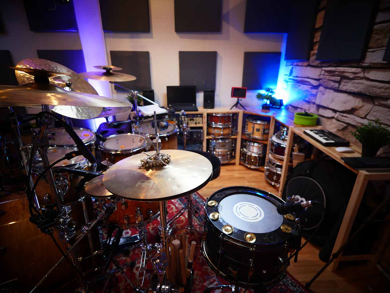 Schlagzeug Setup